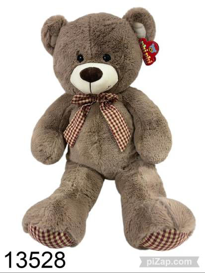 Imagen de PELUCHE OSO MARRON CON MOÑO 1.26